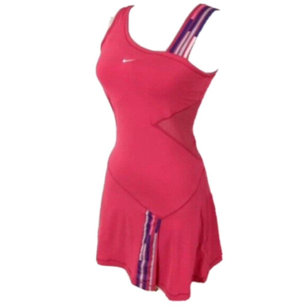Nike Dri Fit Victoria Azarenka Break Point Tennis Dress Sz M - Picture 2 of 5